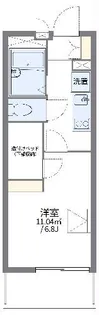 レオパレスメイローズ【3階】の間取り