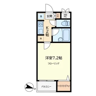 クレスト学芸大学【3階】の間取り