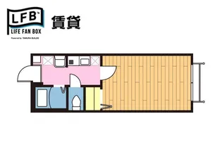 DIAS・T1【1階】の間取り