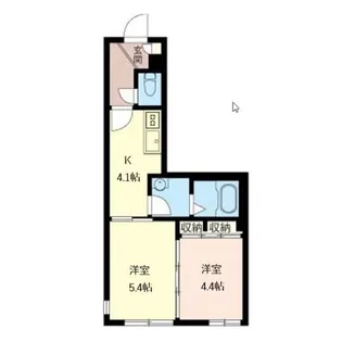 CASA FELICE【1階】の間取り