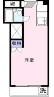 高南マンション【3階】の間取り