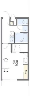 レオパレスSAITOH【1階】の間取り