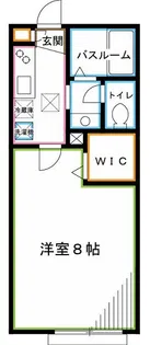 レ・フレールII【1階】の間取り