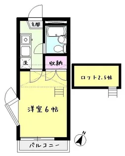 エスポワール【2階】の間取り