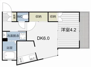 Saria.II【1階】の間取り