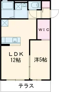 レトアヒルズ A【1階】の間取り