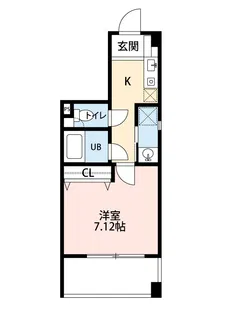 アークフレア【4階】の間取り