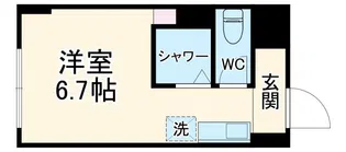 サイト烏丸三条町【2階】の間取り