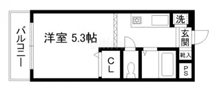 ジュネスイノウエ【2階】の間取り