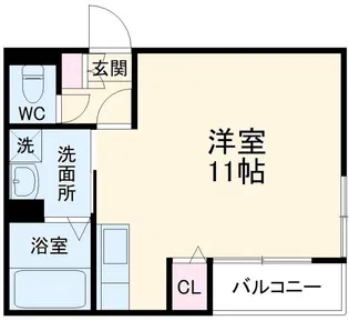 Cote【1階】の間取り