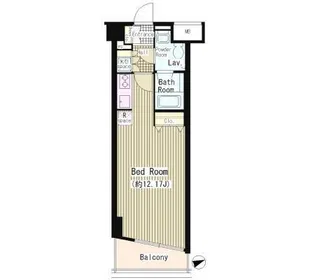 二葉アパートメント【3階】の間取り