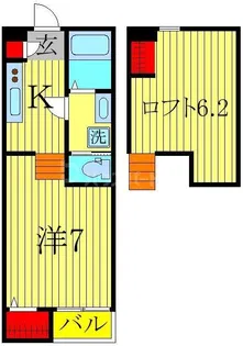 アンビエンテ【1階】の間取り