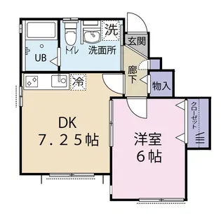 アイショウセレハウス東玉川【1階】の間取り