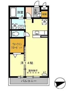 イストワール服部【2階】の間取り