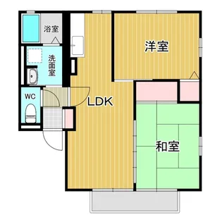 ハイムさくら【2階】の間取り