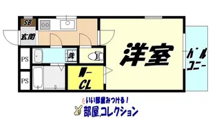 グランドゥール高峰【1階】の間取り