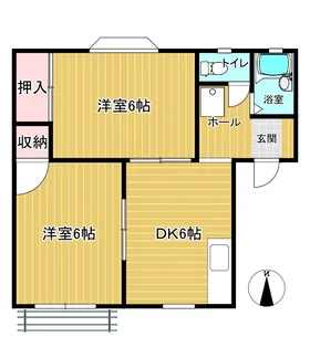 BRAND NEW(ブランニュー)【1階】の間取り