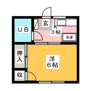 タイヨーハイツ【2階】の間取り