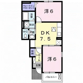 カレント【1階】の間取り