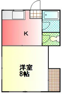 神奈川県秦野市北矢名【アパート】の間取り