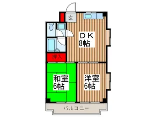 NCKビル【5階】の間取り