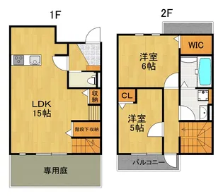 VITA HIYOSHIの間取り