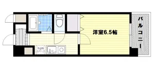 アクティ江之子島【6階】の間取り