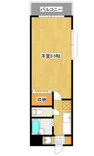 パティオス清水【1階】の間取り