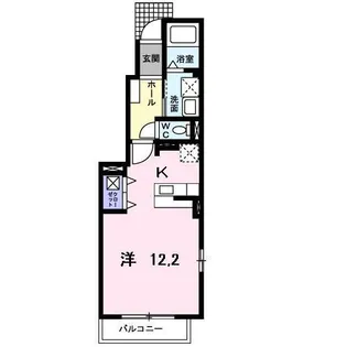 サニーヴィラ【1階】の間取り