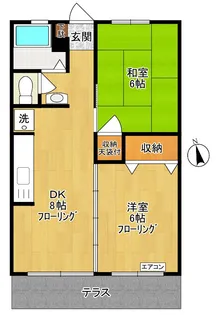 サイレントパーク13【1階】の間取り