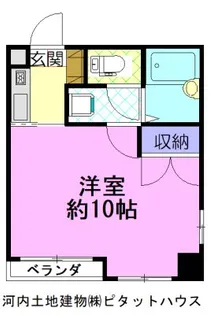 Ohdohri Heights(大通りハイツ)【9階】の間取り