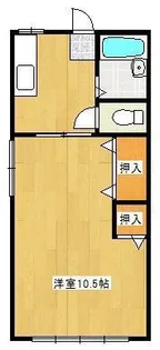Aハイム【2階】の間取り