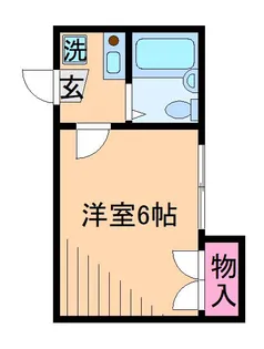 日吉第一QSハイム【3階】の間取り