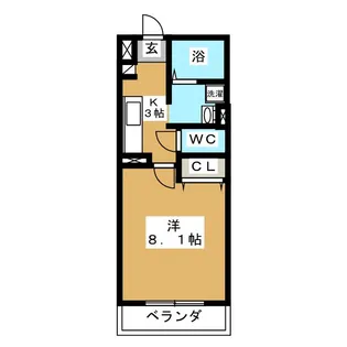 バリューII【5階】の間取り