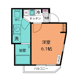 リブリス町田【2階】の間取り