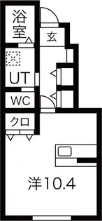 Vista(ヴィスタ)II【1階】の間取り