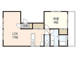 立野ビル【3階】の間取り