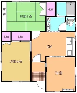 静岡県掛川市下垂木【一戸建】の間取り