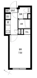 コンポジット品川戸越【1階】の間取り