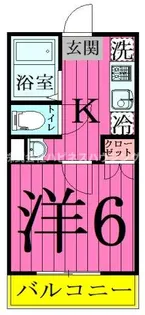 フェニックス柏【1階】の間取り