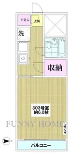 東京都目黒区中央町2【マンション】の間取り