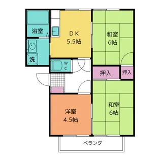 スリーゼi A【1階】の間取り