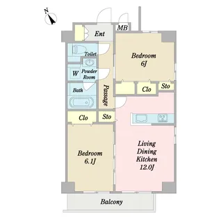 クレア FH【1階】の間取り