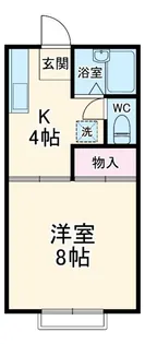 エスポワ・メゾン【1階】の間取り