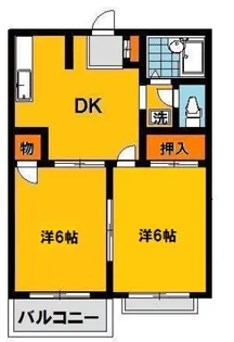 エルディム江曽島【2階】の間取り
