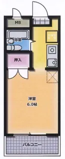 ジュネス井上【1階】の間取り