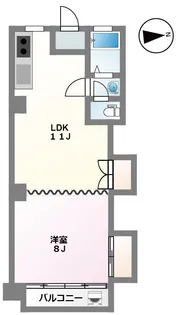 桃屋マンション【2階】の間取り