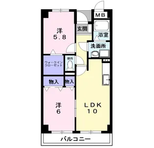 AppIe Court C【3階】の間取り