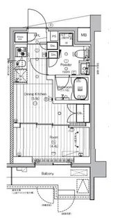 PREMIUM CUBE 王子神谷【1階】の間取り