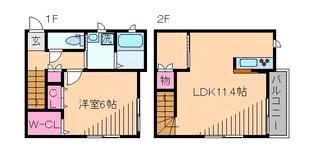 フレッサの間取り